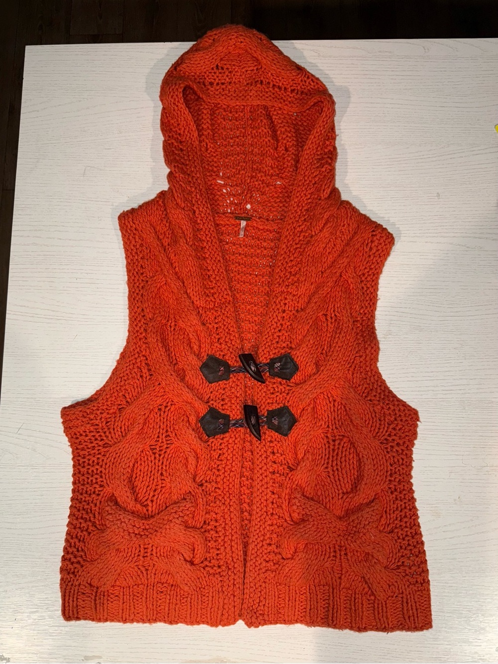 Free People Chunky Knit Sweater Vest